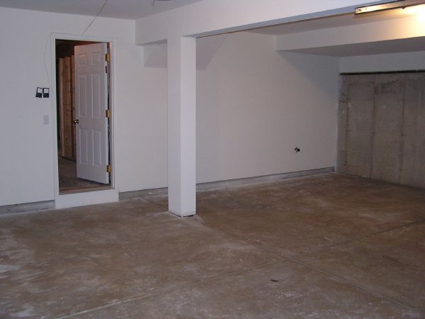 garage to basement
